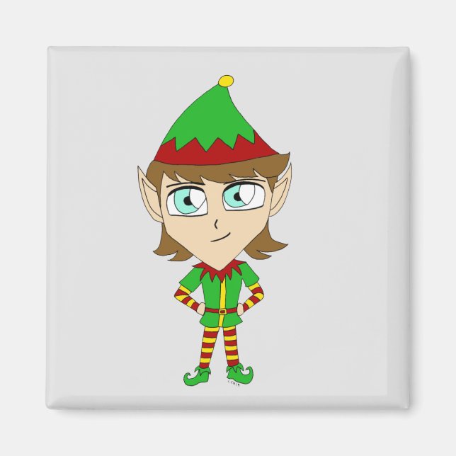 chibi elf magnet (Framsidan)