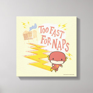 Chibi Flash För snabb för Naps Canvastryck