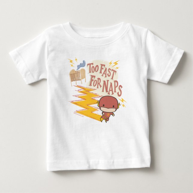 Chibi Flash | För snabb för Naps T Shirt (Framsida)