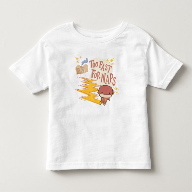 Chibi Flash | För snabb för Naps T Shirt (Framsida)