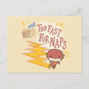 Chibi Flash För snabb för Naps Vykort