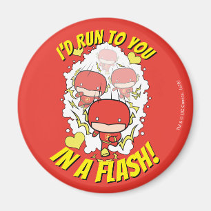 Chibi Flash - jag skulle Springa till dig i en Fla Magnet