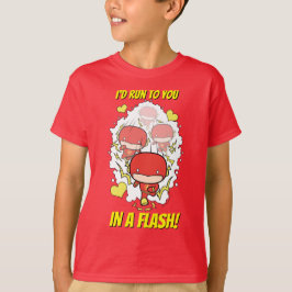 Chibi Flash - jag skulle Springa till dig i en Fla T Shirt