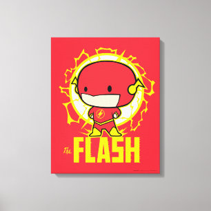 Chibi Flash med el Canvastryck