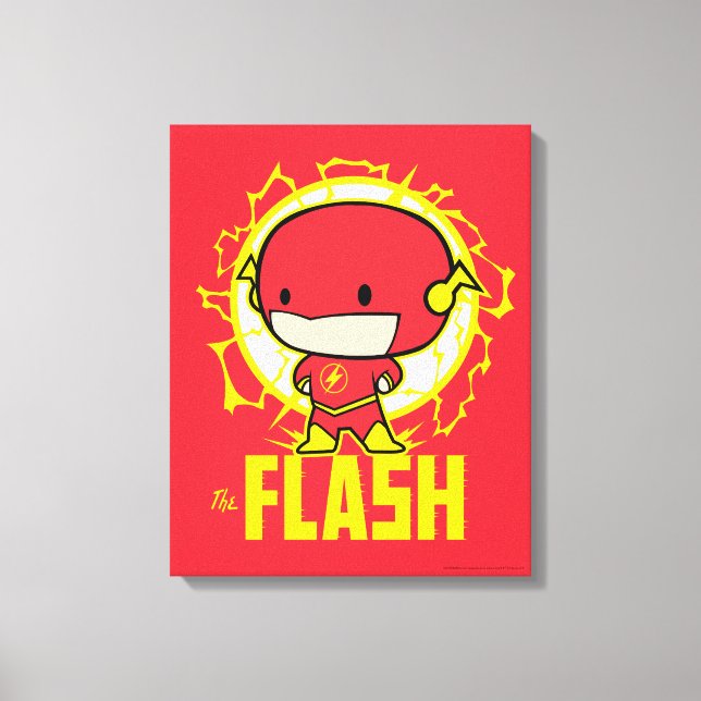 Chibi Flash med el Canvastryck (Framsida)