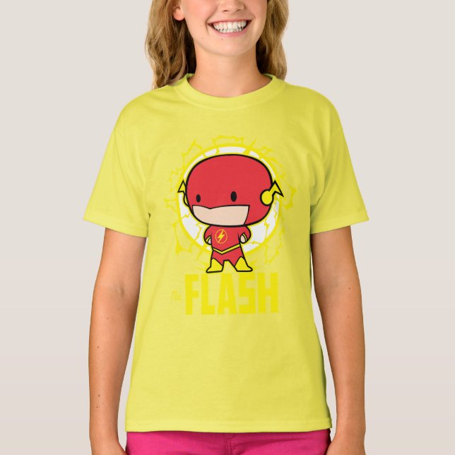 Chibi Flash med el T Shirt (Framsida)