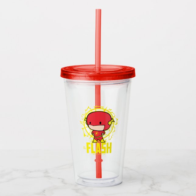 Chibi Flash med el Take Away Mugg (Framsida)