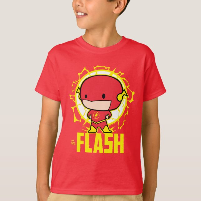 Chibi Flash med el Tee Shirt (Framsida)