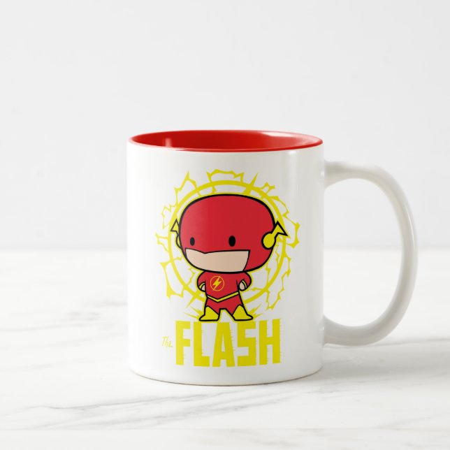 Chibi Flash med el Två-Tonad Mugg (Höger)