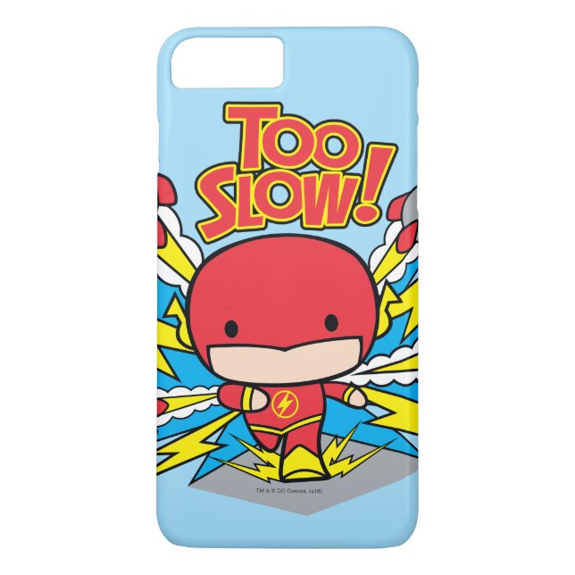 Chibi Flash Outrun Rockets Case-Mate iPhone Skal (Baksida)