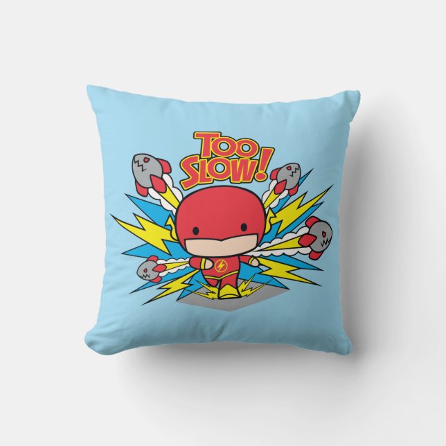 Chibi Flash Outrun Rockets Kudde (Framsida)