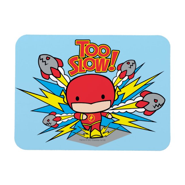 Chibi Flash Outrun Rockets Magnet (Horisontell)