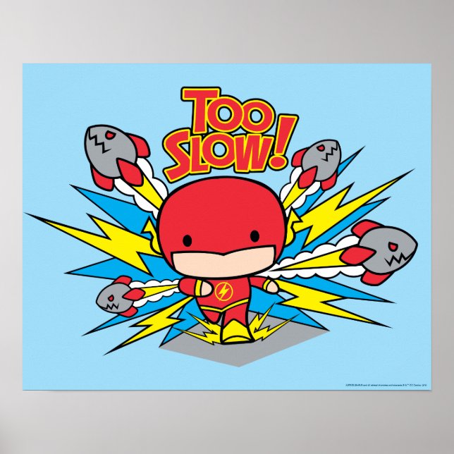 Chibi Flash Outrun Rockets Poster (Framsidan)