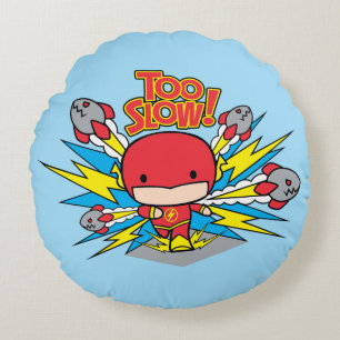 Chibi Flash Outrun Rockets Rund Kudde