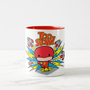 Chibi Flash Outrun Rockets Två-Tonad Mugg