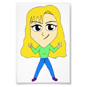 chibi fototryck