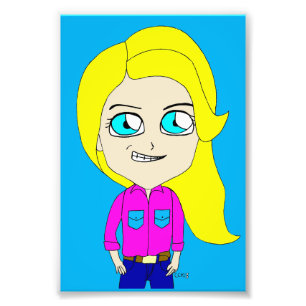 chibi fototryck