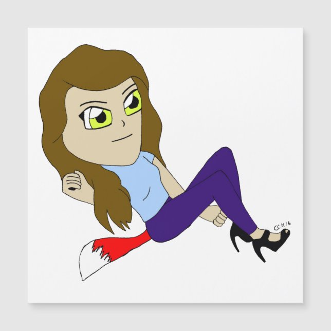 Chibi-foxy-flicka (Framsida)