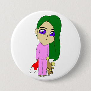 Chibi-foxy-flicka Knapp