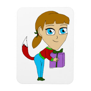 Chibi-foxy-flicka Magnet