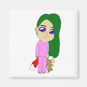 Chibi-foxy-flicka Magnet