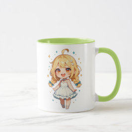 Chibi Girl Dress Mugg