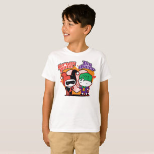 Chibi Harley Quinn & Chibi Joker Hearts Tee