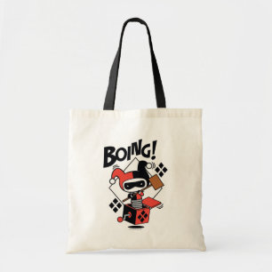 Chibi Harley-Quinn-in-A-box med hammer Tygkasse