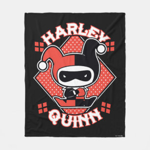 Chibi Harley Quinn Splits Fleecefilt