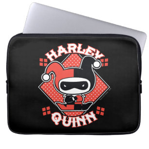Chibi Harley Quinn Splits Laptop Fodral