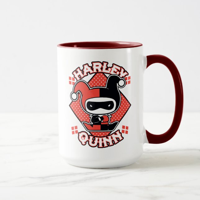 Chibi Harley Quinn Splits Mugg (Höger)