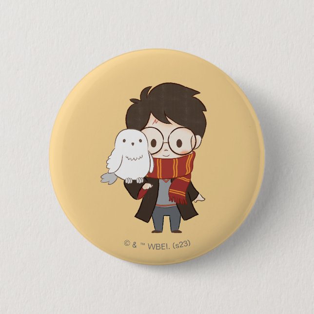 Chibi HARRY POTTER™ & Hedwig Knapp (Framsida)