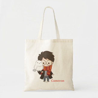 Chibi HARRY POTTER™ & Hedwig Tygkasse