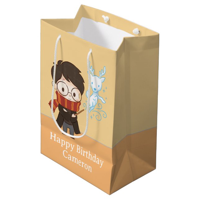 Chibi HARRY POTTER™ Patronus (Framsidan Vinklad)