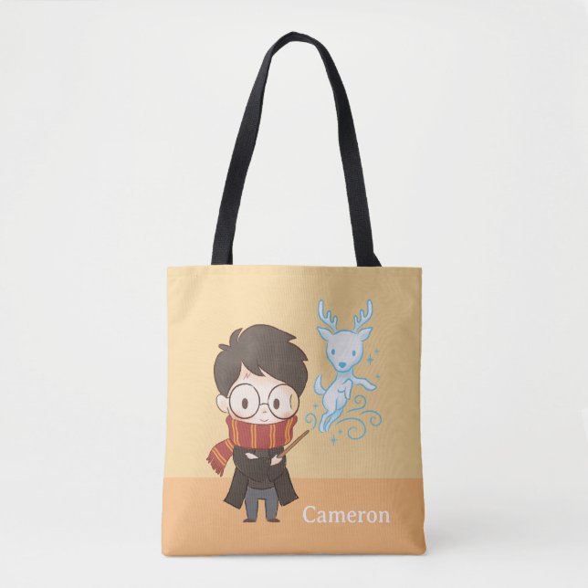 Chibi HARRY POTTER™ Patronus Tygkasse (Framsida)