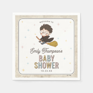Chibi Harry Potter Trollkarl Bebis Shower Pappersservett