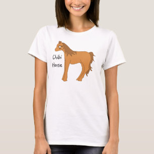 Chibi häst t-shirt
