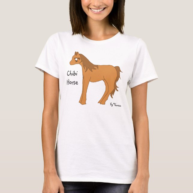 Chibi häst tee (Framsida)