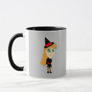chibi-häxa mugg