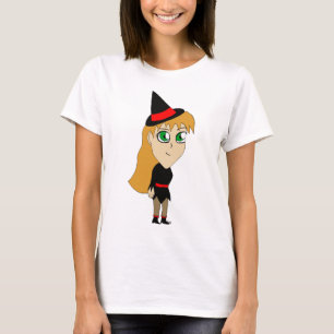 chibi häxa t shirt