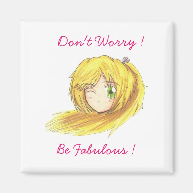 Chibi Head Ran Magnet (Framsidan)