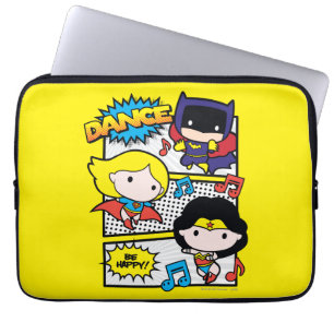 Chibi Heroes Dancing Laptop Fodral