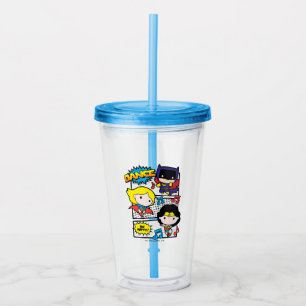Chibi Heroes Dancing Take Away Mugg