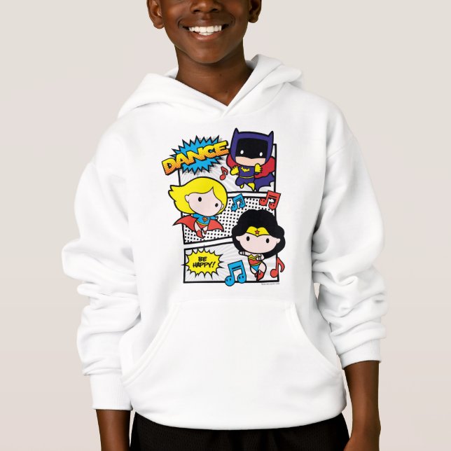 Chibi Heroes Dancing Tee (Framsida)