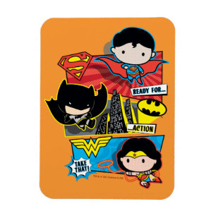 Chibi Heroes Redo för handling! Magnet