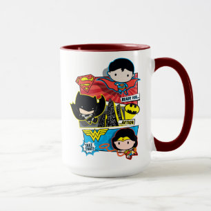 Chibi Heroes Redo för handling! Mugg