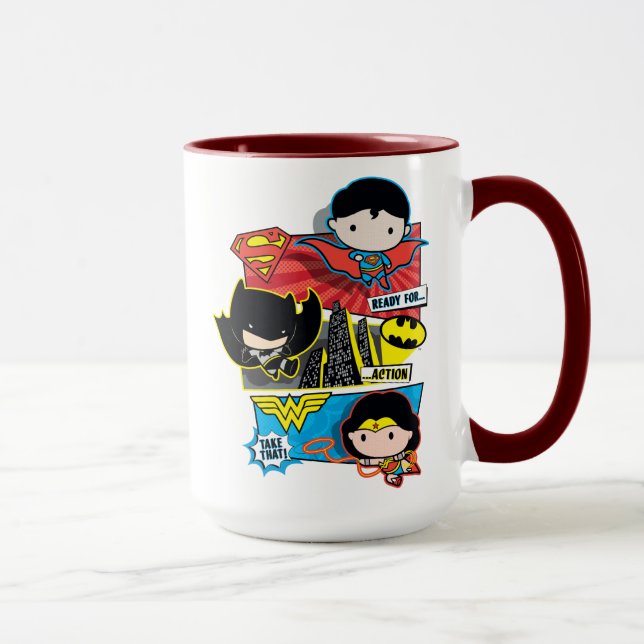 Chibi Heroes Redo för handling! Mugg (Höger)