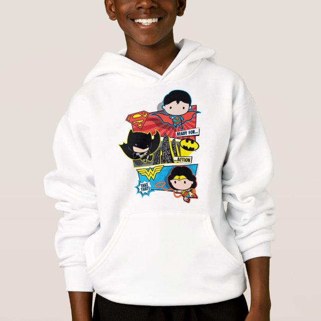 Chibi Heroes Redo för handling! Tee (Framsida)