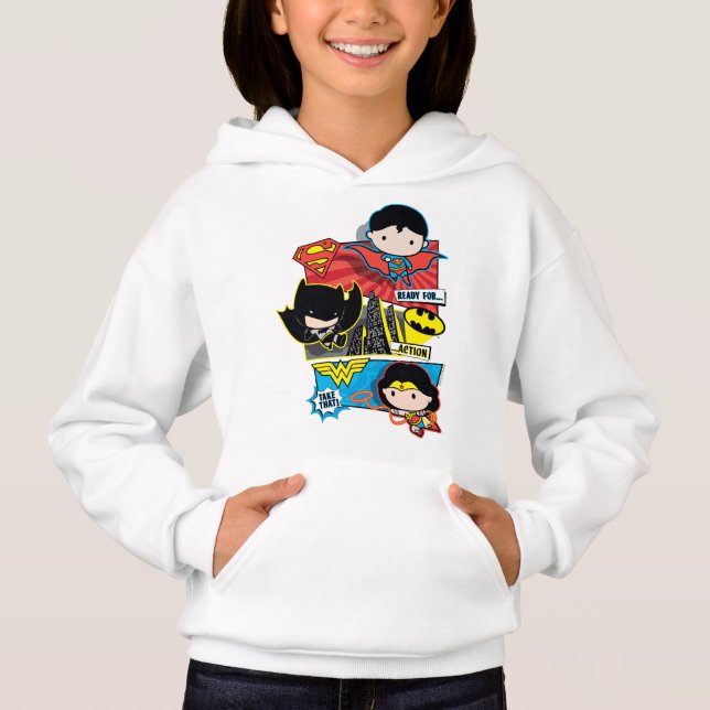 Chibi Heroes Redo för handling! Tee Shirt (Framsida)