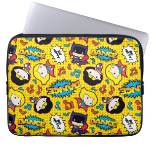 Chibi Heroine Dance Mönster Laptop Fodral